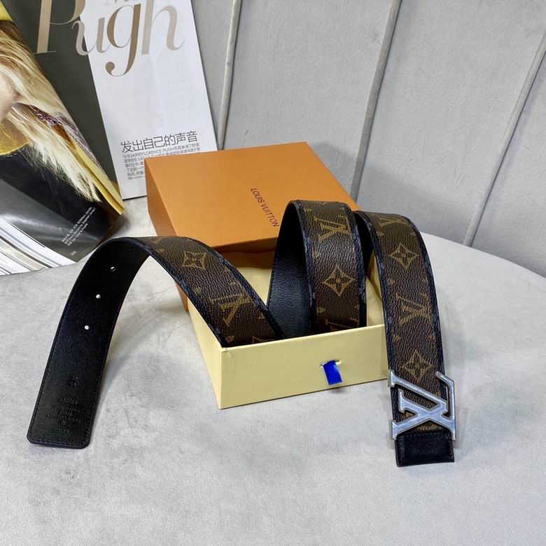 LV Belt 40mmX95-110CM 7D (732)